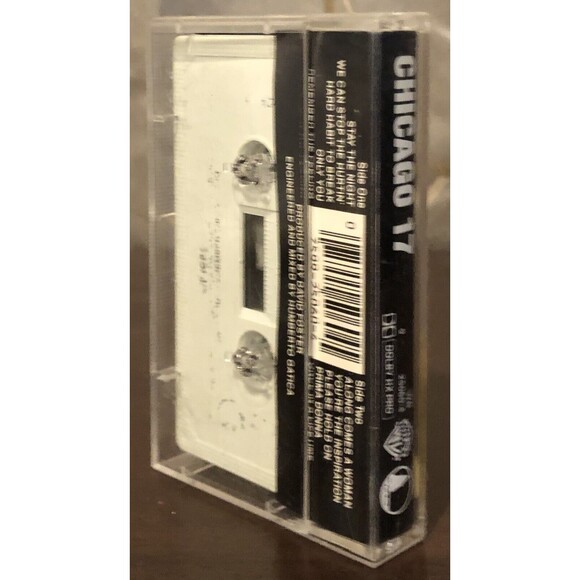 Chicago 17 Cassette Tape 1984 Warner Bros Records Pop Rock Stay The Night - Picture 3 of 8